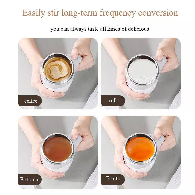 Tazza auto mescolante elettrica il caffè perfetto senza cucchiaio